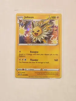 Jolteon SWSH094 Sword & Shield Black Star Promo Pokemon Card - Image 1