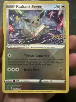 Radiant Eevee SWSH230 SWSH: Sword & Shield Promo Cards Holo - Image 1