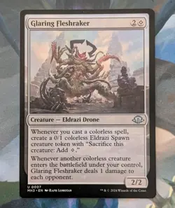 MTG Modern horizons 3 Uncommon GLARING FLESHRAKER NM - Image 1