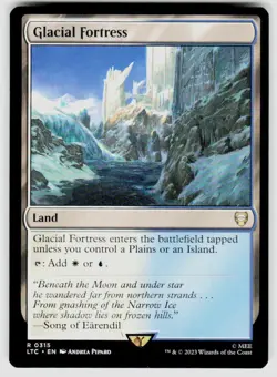 Glacial Fortress - 315 - NM - Commander: The Lord of the Rings - Image 1