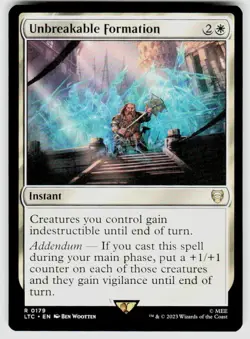 Unbreakable Formation - 179 - NM - Commander: The Lord of the Rings - Image 1