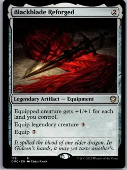 Blackblade Reforged R Commander: Dominaria United 178 NM Normal - Image 1
