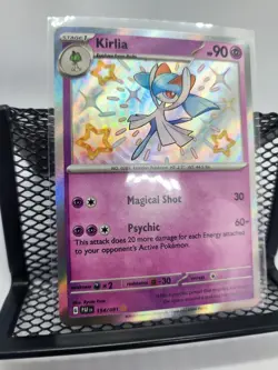 SV: Paldean Fates #154/091 Kirlia Pokemon Card - Image 2