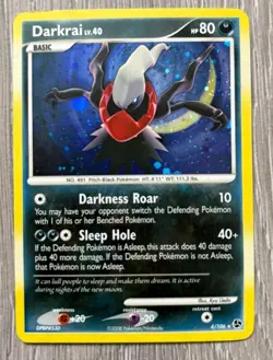 Pokemon 2008 Great Encounters Darkrai #4/106 NM/LP - Image 1