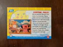 NM! Pokemon TCG Everyone...Pull!!! Pokemon Topps Pikachu's Vacation 52 - Image 2