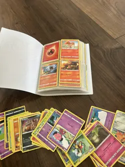 Pokemon Cards Bundle with book and card wallet - Image 2