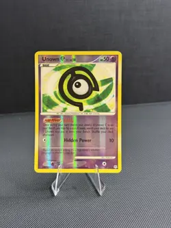 2007 Pokemon, Diamond & Pearl, #67/130 Unown C Lv. 18, Reverse Holo Uncommon (b) - Image 1