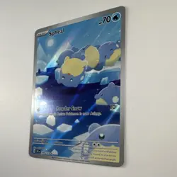 Pokemon Spheal 199/191 SV08 Surging Sparks Illustration Rare Full Art Holo 70 HP - Image 3