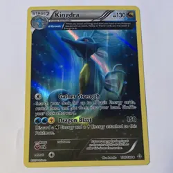 Pokemon Kingdra 108/160 XY Primal Clash Holo Rare Stage 2 HP 130 Dragon Blast 1… - Image 1