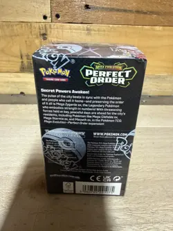 Pokemon Mega Evolution PERFECT ORDER Half Booster Box 18 Packs - Sealed and New - Image 4
