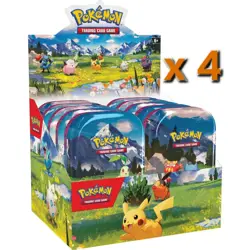 Pokemon TCG: ME2.5 Ascended Heroes Mini Tins - Sealed Case of 4 Displays - Image 1