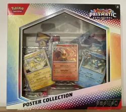 Pokemon Prismatic Evolutions Poster And Ascended Heroes Deluxe Pin Collection! - Image 4