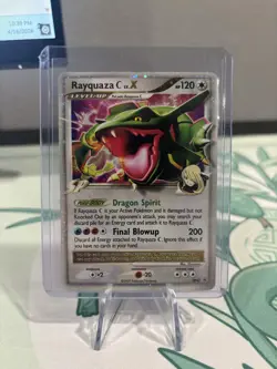 Pokemon Rayquaza C LV.X Promo Diamond and Pearl Promos DP47 HP - Image 1