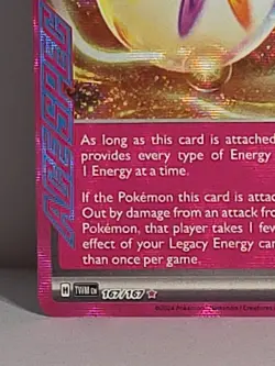 Legacy Energy 167/167 Sv06: Twilight Masquerade Special Energy Pokemon TCG - Image 4