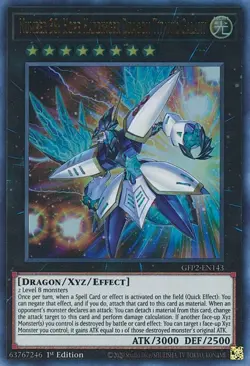 Number 38: Hope Harbinger Dragon Titanic Galaxy GFP2-EN143 1st ED Yu-Gi-Oh! - Image 1
