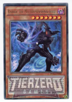 Yugioh Radian, the Multidimensional Kaiju DOCS-EN087 Rare 1st NM - Image 1