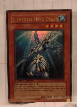 Yu-Gi-Oh Elemental Hero Ocean JUMP-EN013 Ultra Rare - Image 1