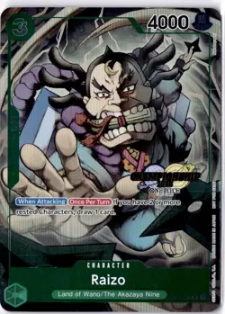 One Piece Raizo OP01-052 Championship 2023 Event Pack Promo MINT English - Image 1