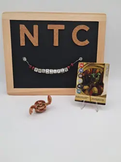 Bakugan Battle Brawlers Subterra Gorem B1 Classic Rare W/ Card - Image 1