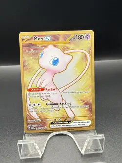 Mew ex (Metal Card) Pokemon Miscellaneous Cards & Products 205/165 Near Mint - Image 1