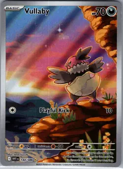 Vullaby 144/086 SV: White Flare - Pokemon Card - NM - Image 1