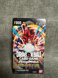 Dragon Ball Z Super Card Game Fusion World Dual Evolution FB09 12 Card Booster - Image 1