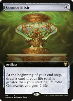 MTG Cosmos Elixir - Extended Art 368 NM Kaldheim Extended Art - Image 1