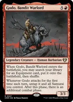 Godo, Bandit Warlord CM NM MTG - Image 1