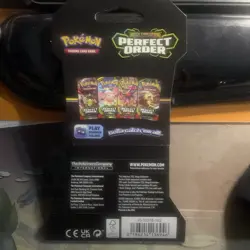 Poke Pokemon TCG Perfect Order Sleeved Booster Pack Sealed Mega Evolution - Image 2