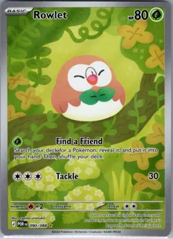 Rowlet 090/088 ME03: Perfect Order - Pokemon Card - NM - Image 1