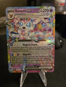 Pokemon TCG Sv: Prismatic Evolutions Sylveon Ex 041/131 Holo - NM - Image 1