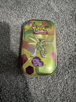 Pokemon 151 Mini Tin (Scyther & Weezing) brand new sealed - Image 1