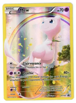 MEW 2016 POKEMON XY Promos Black Star Promo #XY110 - Image 1