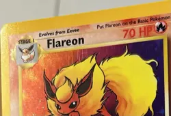Pokemon TCG Flareon Jungle 3/64 Holo Unlimited Holo Rare (NM) - Image 2