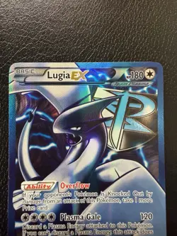 Lugia Ex (Team Plasma) Pokemon Plasma Storm 134/135 Full Art Ultra Rare MP - Image 2