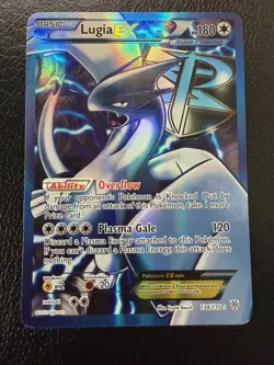 Lugia Ex (Team Plasma) Pokemon Plasma Storm 134/135 Full Art Ultra Rare MP - Image 3