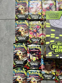 Pokemon TCG Perfect Order Booster Box Factory Sealed with Additional 22x Packs - Image 2