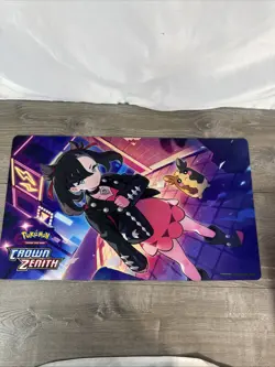 Pokemon TCG Marnie & Morpeko Playmat Crown Zenith V-UNION Premium Collection - Image 1