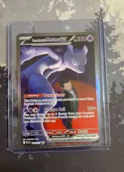 Pokemon Team Rocket's Mewtwo EX 231/182 Sv10 Destined Rivals Holo 280HP Rare - Image 1