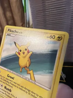 Pokemon POP Series 9 Common Pikachu 15/17 LP Lightly Played - Image 3