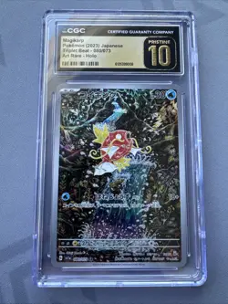 Pokemon Magikarp Triplet Beat Japanese Art Rare #080 CGC 10 Pristine - Image 3