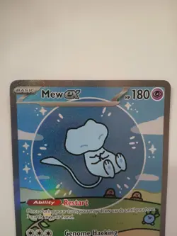 Pokemon Mew ex 232/091 Bubble Mew Special Illustration Rare Paldean Fates - Image 5