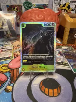 Gecko Moria - OP14-104 SR Foil - THE AZURE SEA'S SEVEN One Piece TCG - ENGLISH - Image 1
