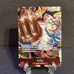• Koby • P-092 SR Event Pack 7 Promo Holo Foil One Piece TCG NM - Image 1
