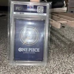 PSA 10 GEM MT 2025 ONE PIECE JAPANESE OP11-A FIST OF DIVINE SPEED #080 GEAR TWO - Image 4