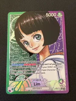 One Piece Lim OP09-022 Leader (Parallel) Alt Art English NM - Image 1