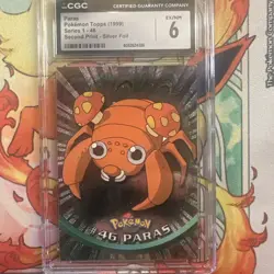 Lot of 9 Vintage (1999 - 2003) Pokemon Topps Cards. CGC Graded. - Image 5