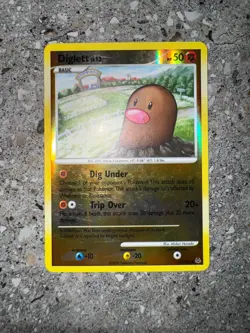 Pokemon TCG Cards Diglett 72/127 Platinum Reverse Holo LP - Image 3