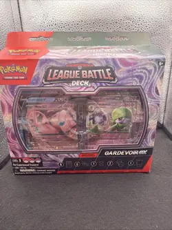 Pokemon League Battle Deck Gardevoir ex 60 Cards Foil Deck Box Dice Markers - Image 2