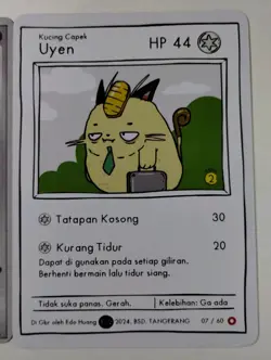 Lot of 2 Meowth Pokemon Cards ID and Pokkedo Uyen X2 Collection Bundle - Image 4